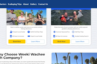create a 5 page website for your business