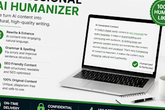 rewrite, edit and proofread ai or human written content
