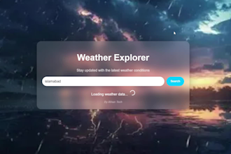 build a responsive weather website using HTML CSS javascript and API