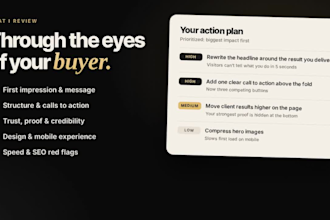 review your website and show you exactly what to fix
