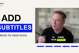 add subtitles and animated captions to your podcast videos