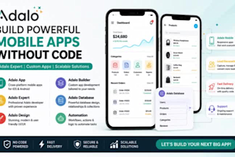 adalo app, adalo expert,adalo mobile, adalo design adalo builder, adalo database