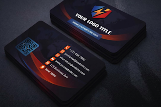 create a custom business card design for your business