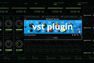 develop high quality custom music production, vst, gui, audio effect, au, juce