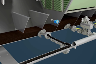 create 3d industrial facility, factory layout and plant walkthrough animation
