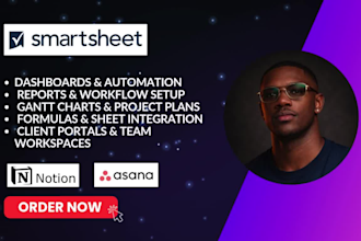 build smartsheet dashboard reports smartsheet automation notion asana smartsheet
