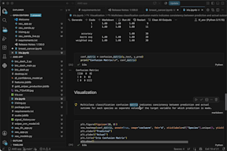 create multiclass classification model