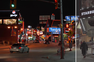 do cinematic video color grading and correction