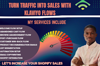 set up klaviyo and shopify integration and flows