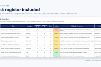 create a project plan and gantt chart in excel for your business