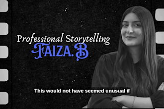 record professional storytelling for youtube