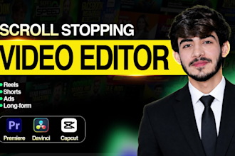 edit engaging reels shorts ads and long form videos