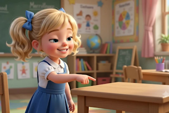 provide 3d animated english videos and worksheets