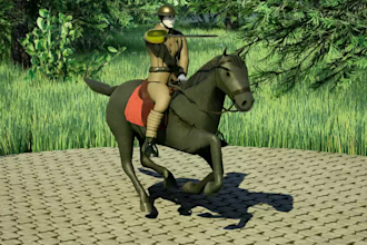 create game ready 3d characters with clean topology