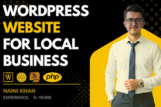 make local business wordpress website