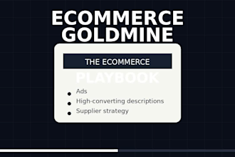 the ecommerce masterclass playbook