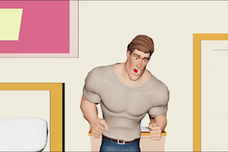 do stylized 3d character animation in blender and maya
