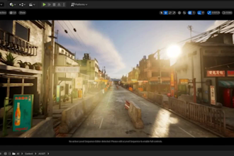 make 3d environments for films and game in blender
