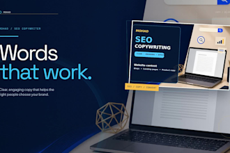 write persuasive SEO website copy that turns visitors into clients