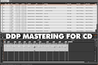 create a professional ddp master file for your cd printing