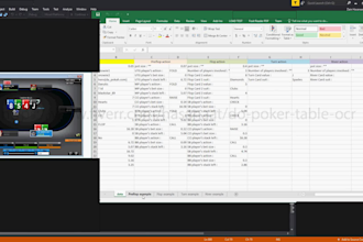 develop automation ai ml poker ocr bots for hand histories, stats and more