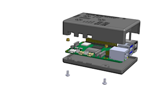 design custom pcb enclosure for 3d printing and manufacturing