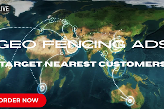 create geo fencing ads to target local customers