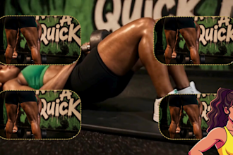 edit your gym, fitness, workout video for youtube, instagram, tiktok promo video