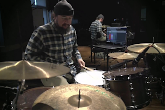 create an acoustic drum track together for your music