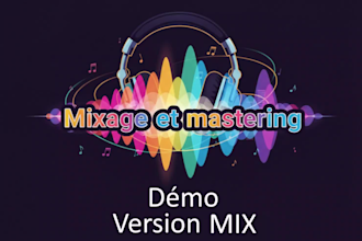 do professional mixing and mastering for your song in studio one