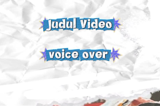 do voice over for all categori video