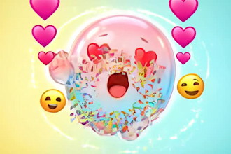 create cute cartoon animated stickers and emoji for instagram and giphy