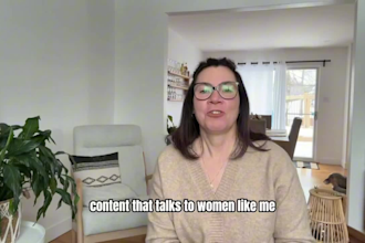 create engaging ugc videos in french for gen x women