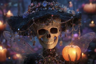 create cinematic ai halloween, festival intro and outro video