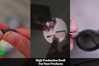 capture high production product broll for your ad library