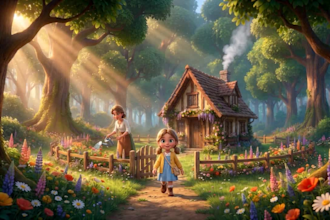 create a pixar style ai animated film