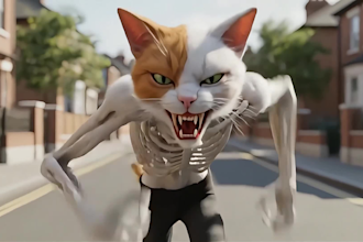 3d ai pixar animation, ai anime fightng scene,video art, ai video using seedance