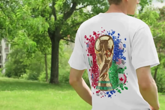 create FIFA world cup 2026 t shirt designs for football fans