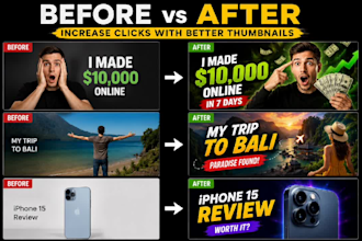 design eye catching you tube thumbnails that boost CTR