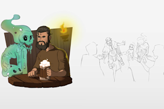 illustrate a custom character
