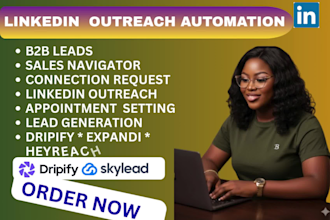 linkedin outreach automation sales navigator dripify skylead expert