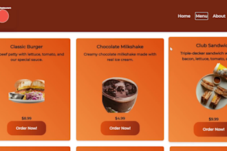 build a professional restaurant website and ordering system