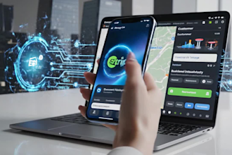 develop ai powered car rental, gps tracking and ev charging app