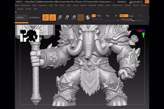 design professional 3d sculpts for high quality 3d printing