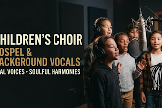 record children choir, gospel choir and background vocals