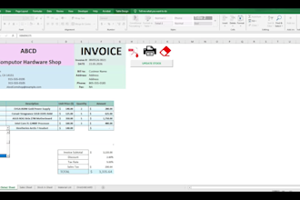 create professional excel dashboard and vba automation