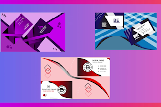 design unique professional business card