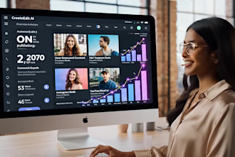 create edit ai saas tech, product video saas explainer demo video saas ai ugc