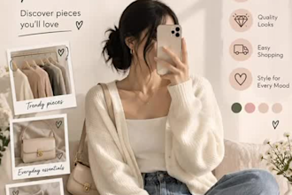 design aesthetic pinterest pins in canva for your business