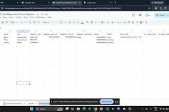 build a telegram bot to assign leads and track your sales team responses